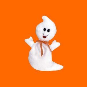 Ty Beanie Baby: Spooky the Ghost | Stuffed Animal | MWMT